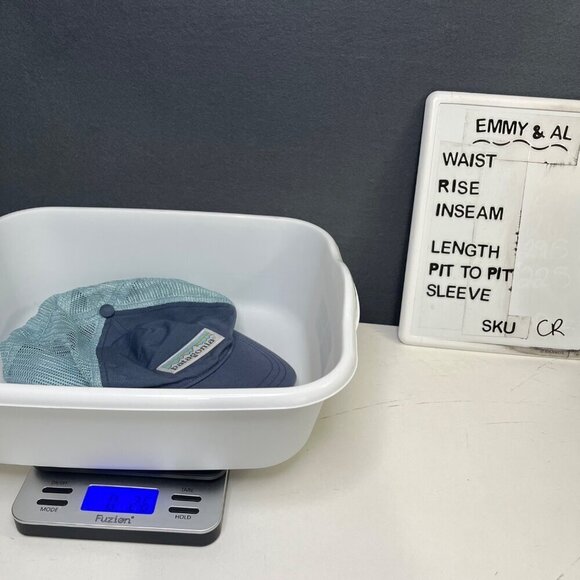 Patagonia Womens Pastel Big Logo Trucker Snapback Hat One Size Blue Adjustable - Picture 9 of 9